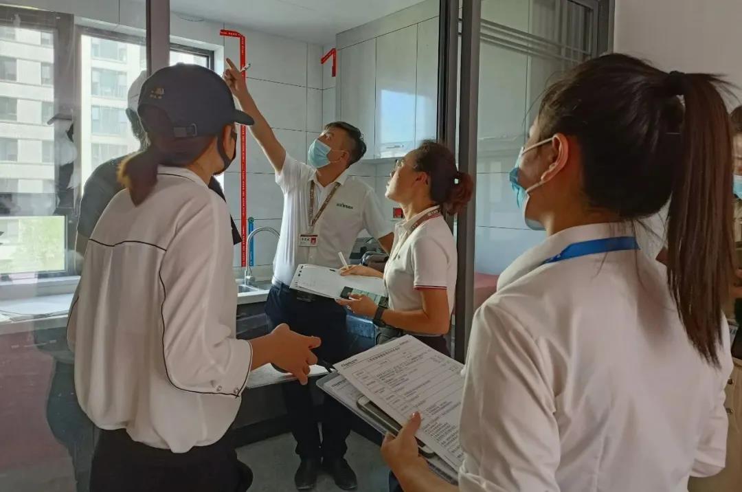 昌禾裝飾【中海悅府】工地聯(lián)檢丨鏡頭紀實，讓每個工地都禁得住考驗！