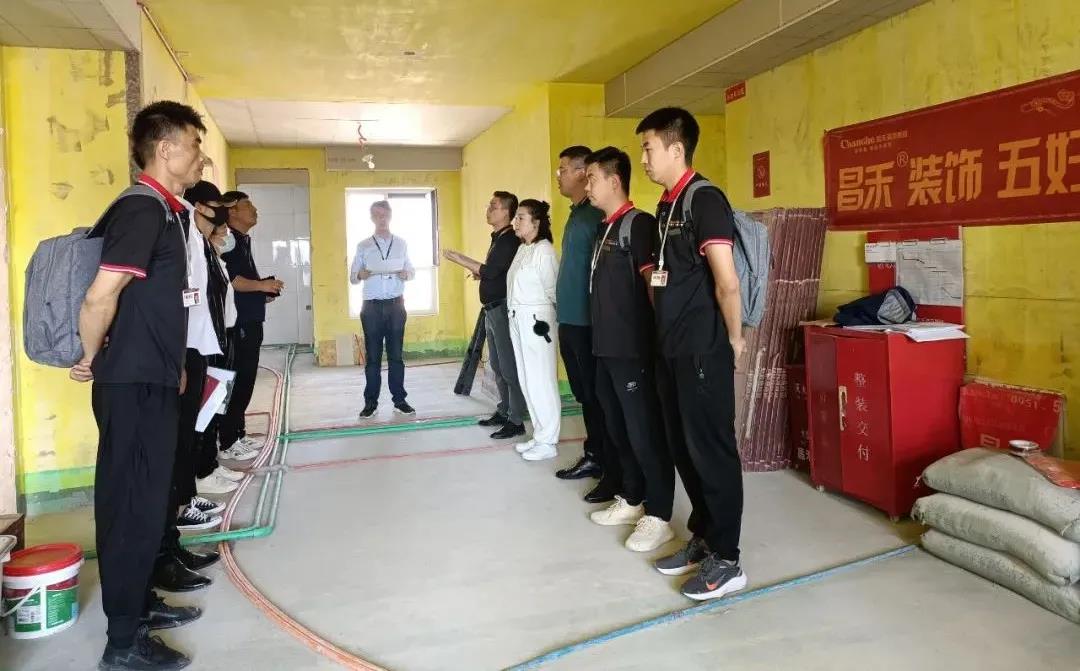 昌禾裝飾【鳳凰華府】工地聯(lián)檢丨鏡頭紀實，讓每個工地都禁得住考驗！