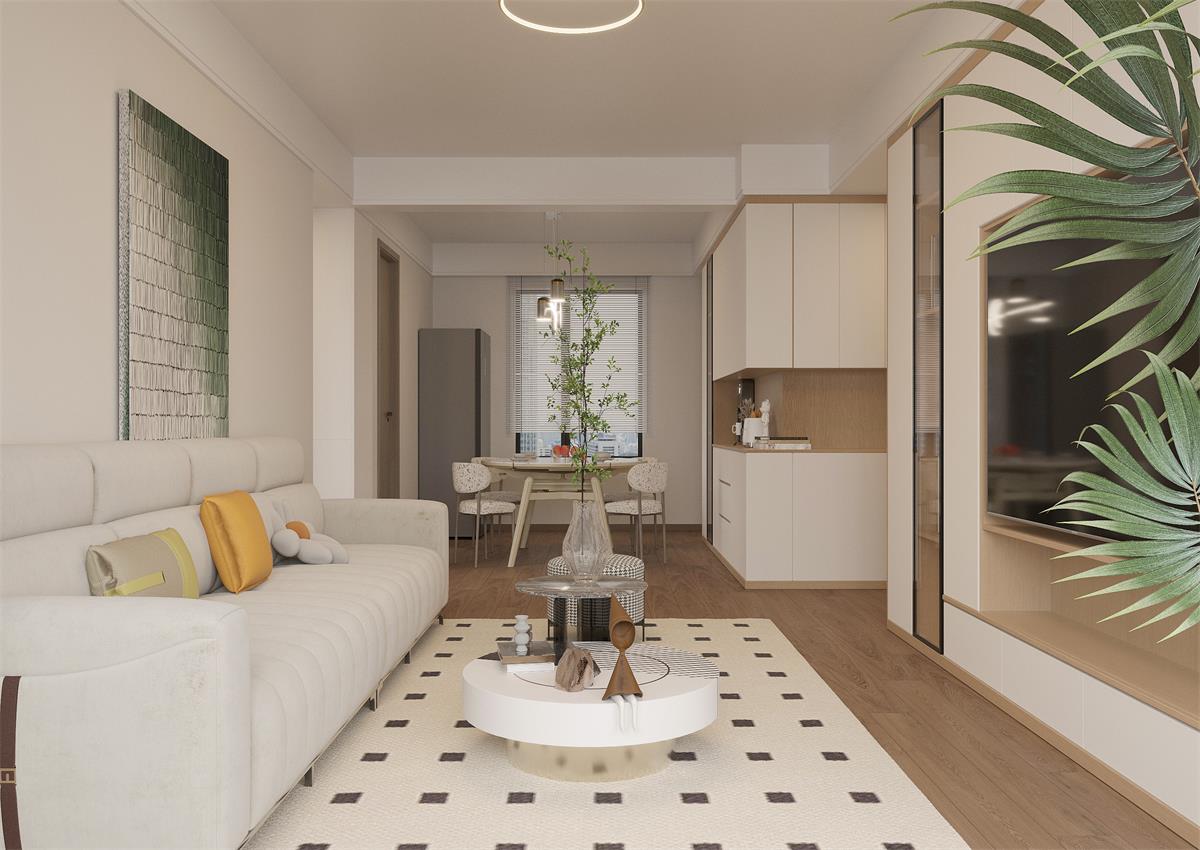 中房西悅府 | 簡(jiǎn)約不失高級(jí)，127㎡原木奶油風(fēng)滿是松弛感！