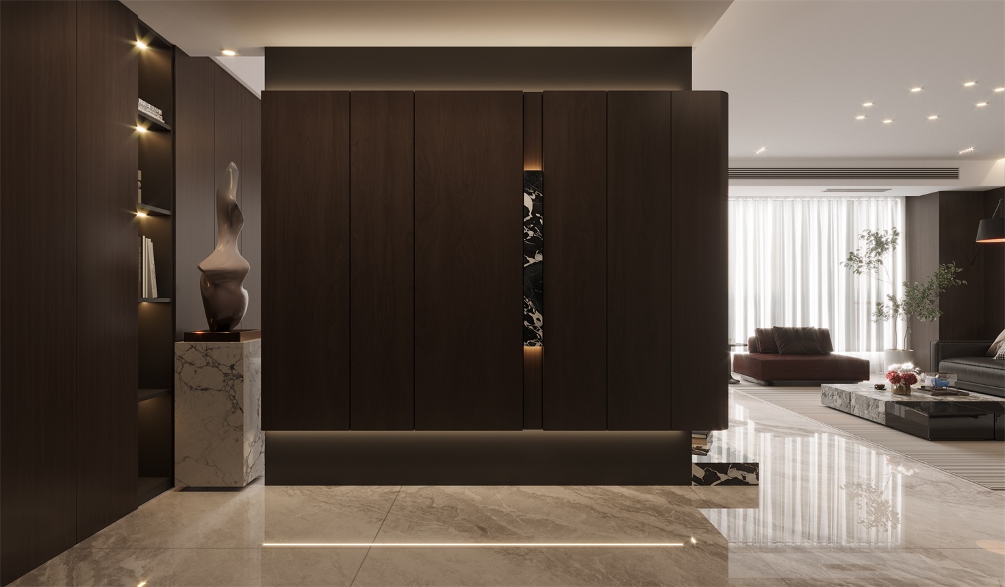 中海海樾133㎡ | 意式極簡風(fēng)又殺回來了！這高級感我真拒絕不了~