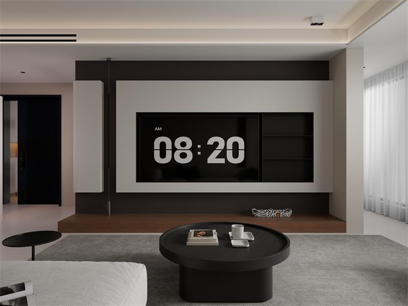 北郡府136㎡ | 不跟風(fēng)、不網(wǎng)紅，這個(gè)高智感的意式極簡(jiǎn)家，百看不厭！