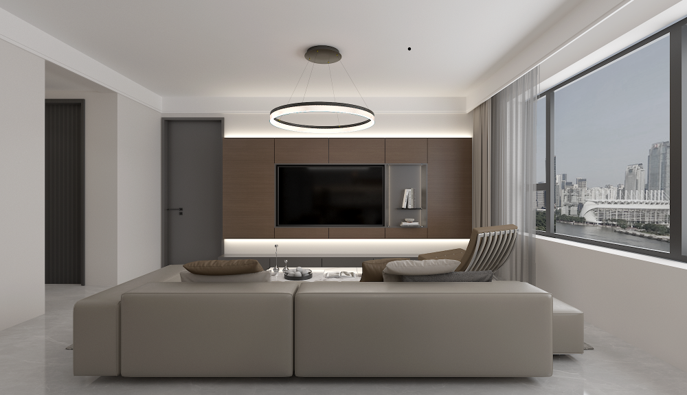 金宇鳳語(yǔ)庭105㎡ | 花小錢辦大事！小戶型+簡(jiǎn)約黑白灰著實(shí)驚艷