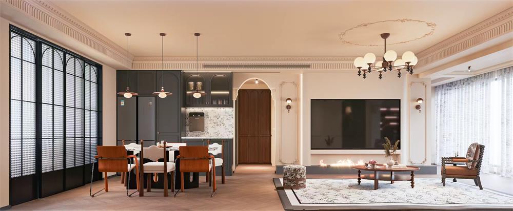 中梁印168㎡ | 絕美法式復(fù)古風(fēng)！二人一貓裝滿日常的松弛與浪漫~