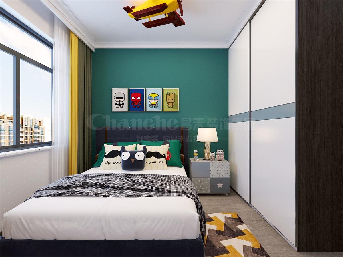 中海鉑悅公館133平米現(xiàn)代簡(jiǎn)約裝修效果圖